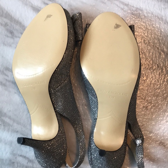 Enzo Angiolini Peep Toe Slingback Pumps - Picture 4 of 4